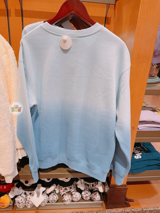 SHDL - Mickey Mouse & Sleeping Beauty Castle Gradient Colors Sweatshirt for Adults