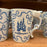 DLR/WDW - Starbucks Castle & Ribbon Park Logo Blue Ceramic Mug