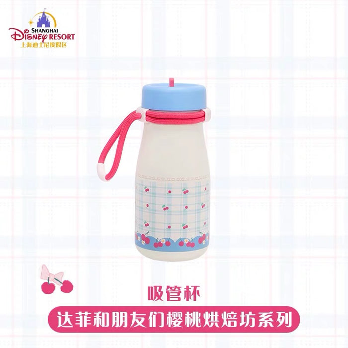 SHDL - 2026 Duffy & Friends Cherry Bakery Collection x LinaBell Stainless Steel Bottle with Straw (Release Date: Jul 8, 2026)