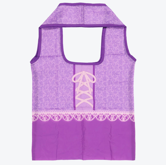 TDR - 2026 Tangled Rapunzel Dress Print Foldable Shopping/Eco Bag, Fold into a Pascal Pouch & Keychain  (Release Date: Oct 8, 2026)