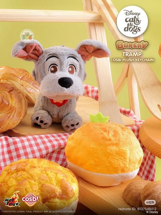 Hot Toy Cosbi - Disney Cats & Dogs Bakery Cosbi Plush Keychain Blind Box (Release Date: Jun 5, 2026)