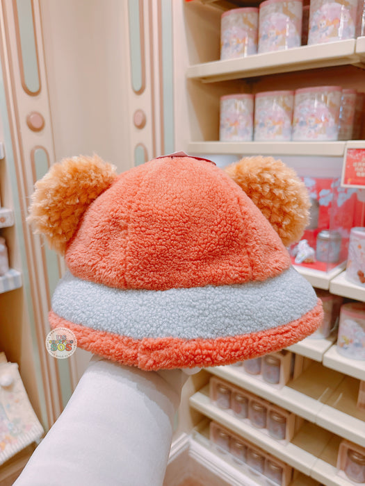 SHDL - 2026 Lunar New Year Duffy & Friends Collection x Fluffy Duffy Fleece Bucket Hat with Ears for Adults