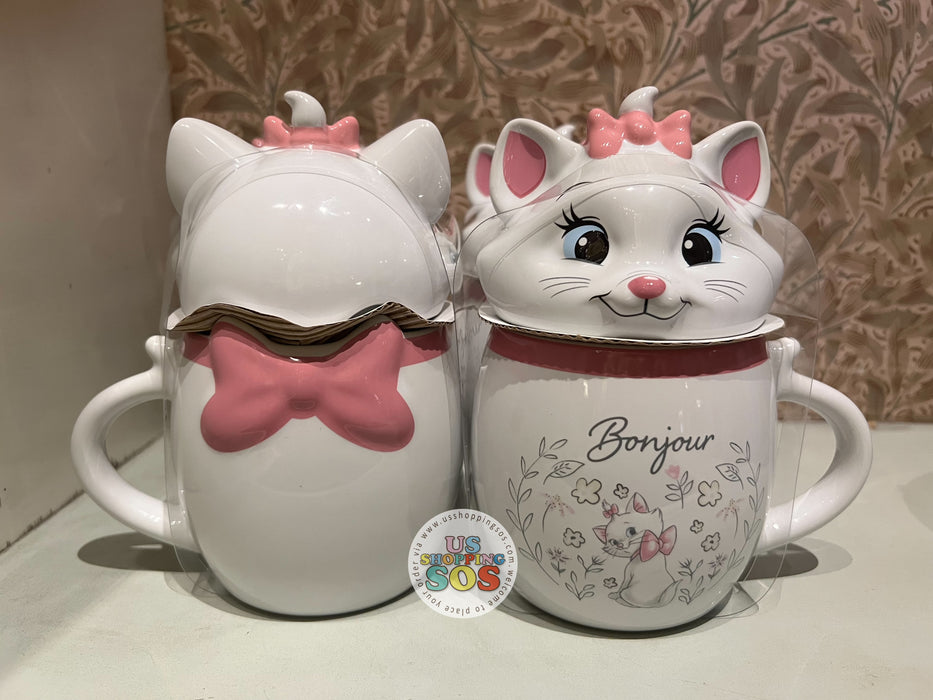 DLR/WDW - The Aristocats - Marie 3D Lid Bonjour Ceramic Mug