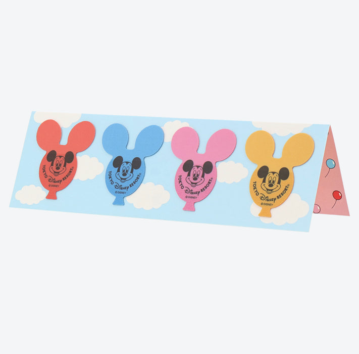 TDR - Mickey Mouse Shaped Balloon Transparent Note Set Size S (Release Date: Mar 7)