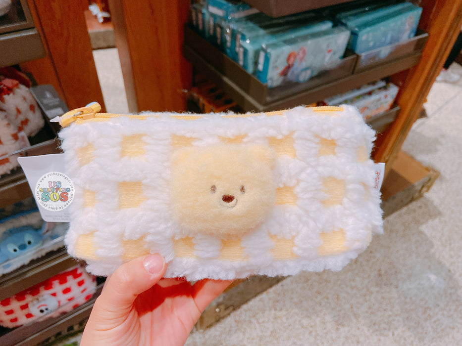 SHDL - Fluffy Waffle Pattern Multi- Function Pouch x Winnie the Pooh