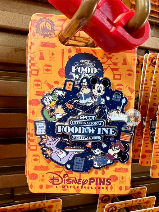 WDW - Epcot Food & Wine Festival 2026 - Mickey & Friends Pin