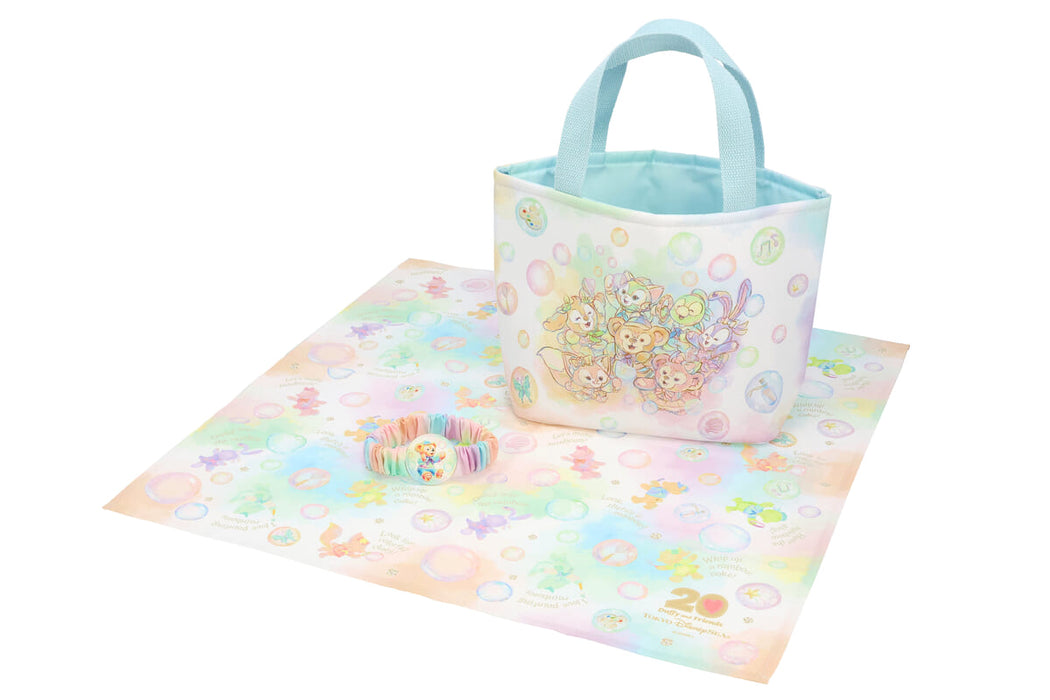 TDR - Duffy & Friends 20th Anniversary: Colorful Happiness x Duffy & Friends Souvenir Insulated Lunch Bag, Clothes & Band (Release Date: Apr 8, 2025)