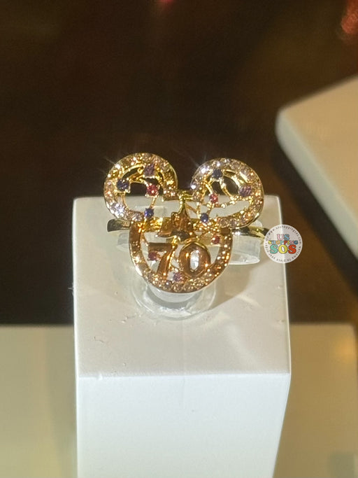 DLR - Disneyland 70th Celebration - Arribas Brothers Mickey Icon Ring