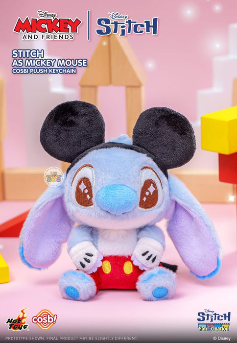 Hot Toy Cosbi - Mickey & Friends Stitch Plush Keychain Blind Box (Release Date: Oct 28, 2025)