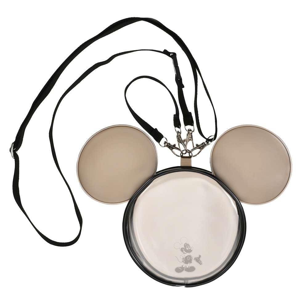 JDS - 2026 Mickey Mouse Pouch with Strap 2WAY Clear Window Twrilling