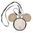 JDS - 2026 Mickey Mouse Pouch with Strap 2WAY Clear Window Twrilling