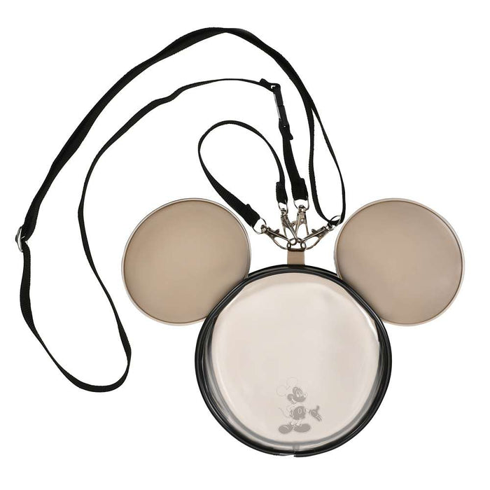 JDS - 2026 Mickey Mouse Pouch with Strap 2WAY Clear Window Twrilling
