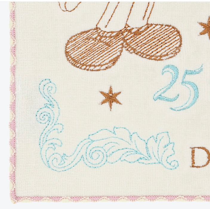 TDR - Tokyo DisneySea 25th Anniversary "The Jubilee Journey" x Mickey & Minnie Mouse Mini Towel (Release Date: May 25, 2026)