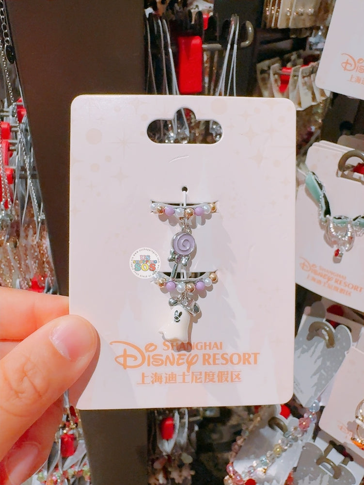 SHDL - 2025 Mickey & Friends Halloween Collection x Mickey Mouse Ghost Boo Rings Set