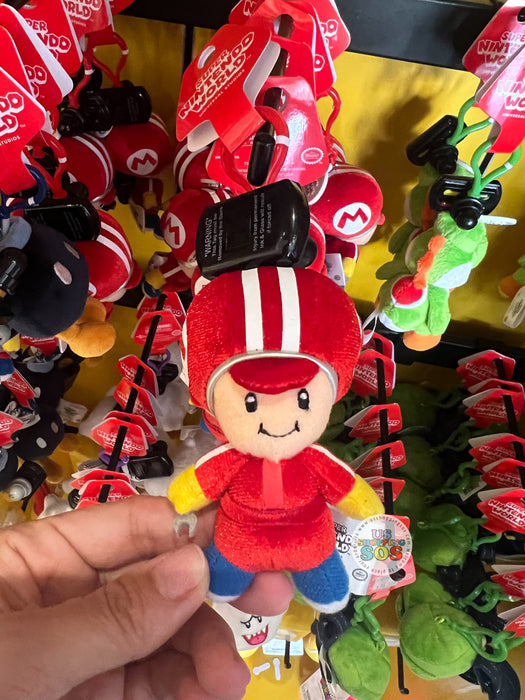 Universal Studios - Super Nintendo World - Kinopio Plush Keychain