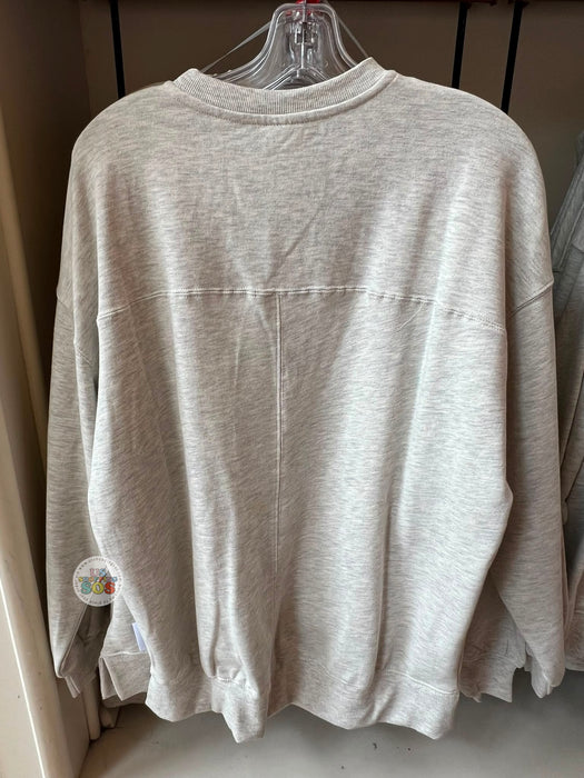 DLR/WDW - Halloween 2026 Pastel Cutie Ghost - Mickey and Minnie Pumpkin Pullover Sweatshirt (Adult)