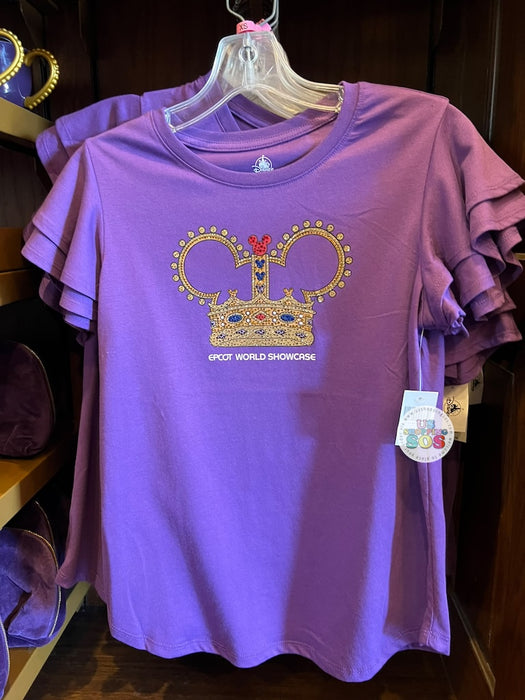 WDW - Epcot World Showcase United Kingdom 🇬🇧 - Royal Purple 2026 - Crown T-Shirt (Adult)
