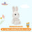 SHDL - Zootopia x Hopps Family Cream Color Rabbit Plush Toy
