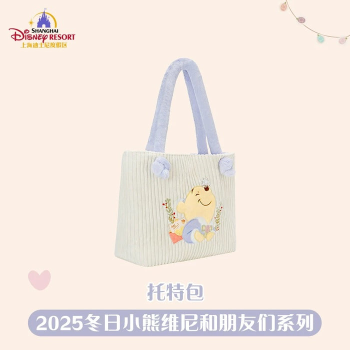 SHDL - 2025 Winnie the Pooh & Friends Winter Collection x Winnie the Pooh Tote Bag