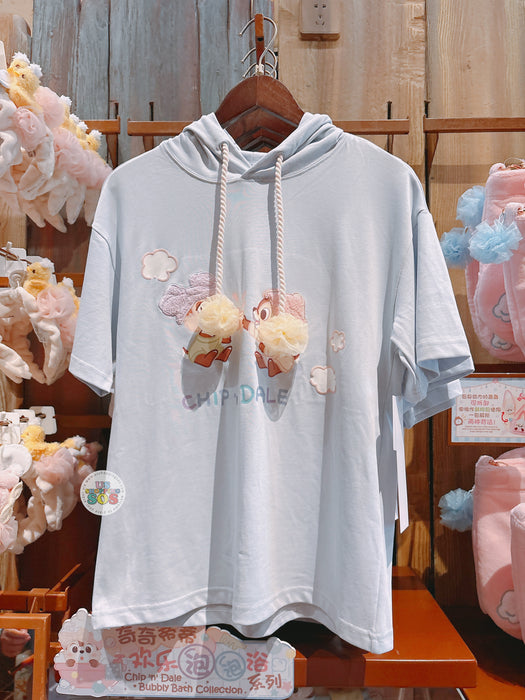 SHDL - 2026 Chip & Dale Bubble Bath Collection x Chip & Dale Short Sleeve Hoodie Pullover for Adults