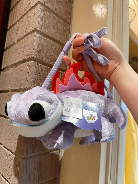 HKDL - World of Frozen 2025 Summer Collection x Bruni The Fire Spirit Purple Salamander Plushy Shoulder Bag