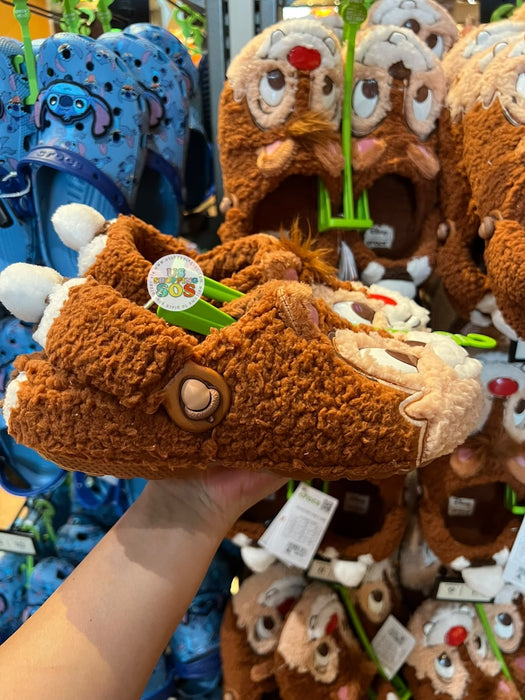 DLR/WDW - Chip ‘N Dale 2026 - Crocs Fluffy Classic Lined Clog (Adult)