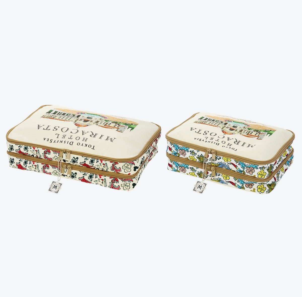 TDR - Tokyo Disney Sea Miracosta Hotel Luggage Organizers Set of 2
