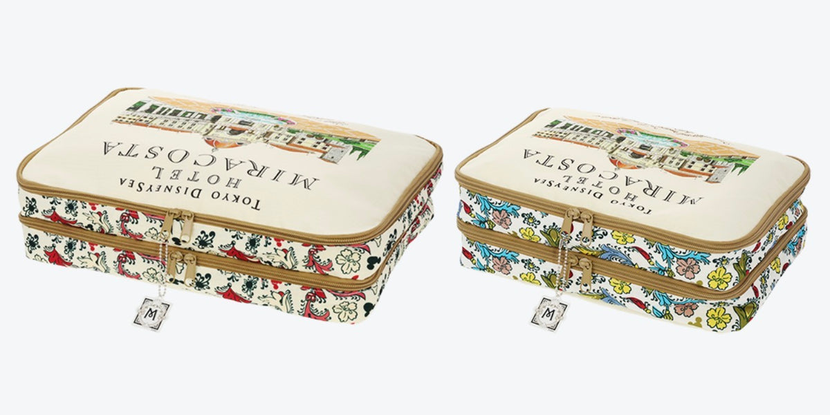 TDR - Tokyo Disney Sea Miracosta Hotel Luggage Organizers Set of 2