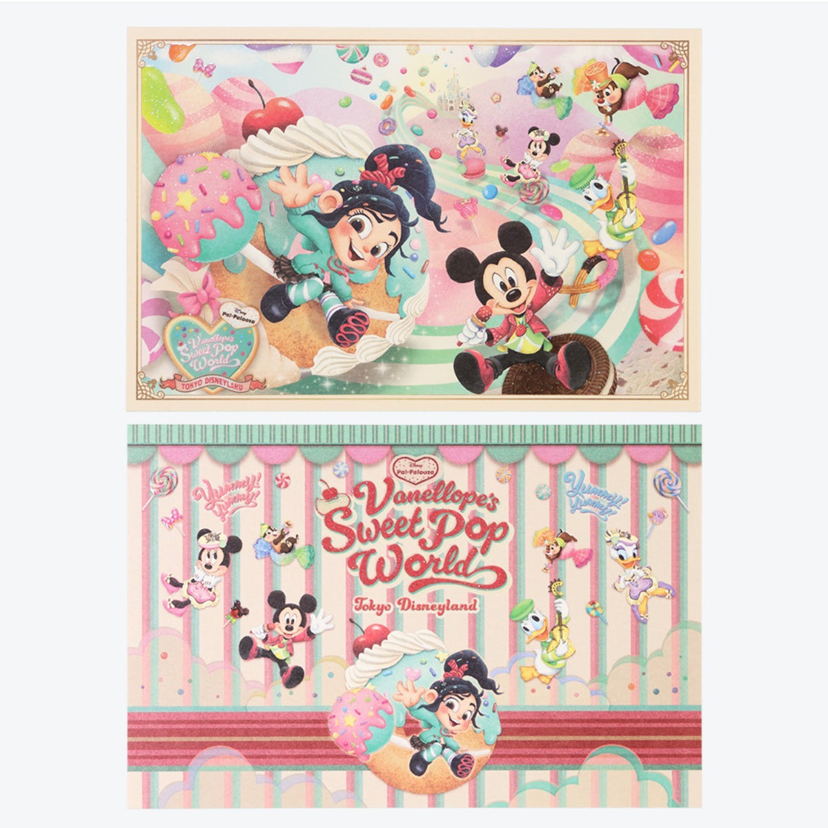 TDR - 2026 Vanellope Sweet Pop World Collection x Post Cards Set