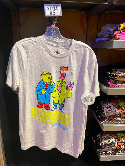 WDW - Rock ‘n’ Roller Coaster Starring The Muppets 2026 - Muppet Labs Light Grey Graphic T-Shirt (Adult)