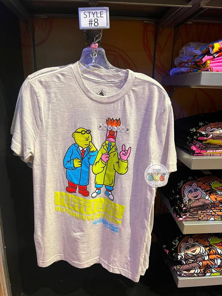 WDW - Rock ‘n’ Roller Coaster Starring The Muppets 2026 - Muppet Labs Light Grey Graphic T-Shirt (Adult)