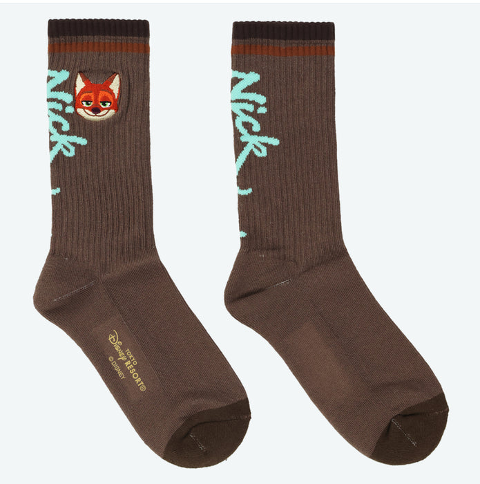TDR - Zootopia World Undercover Mission Collection x Nick Wilde Socks 22 -25 cm(Release Date: Nov 26, 2025)