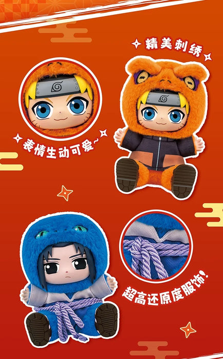 TOPTOY - Naruto: Shippuden Sitting Vinyl Plush Keychain Blind Box (Release Date: Dec 10, 2025)
