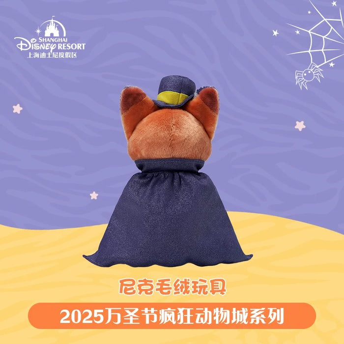 SHDL - 2025 Zootopia Halloween Collection x  Nick Wilde Plush Toy (Release Date: Sept 15, 2025)