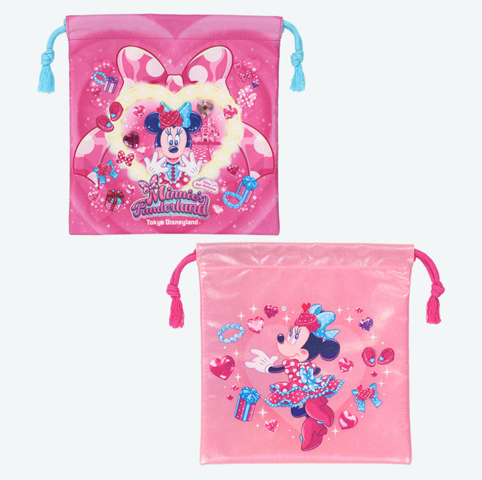 TDR - Minnie Mouse Funderland 2026 Collection x Drawstring Bags Set of 2 (Release Date: Jan 13, 2026)