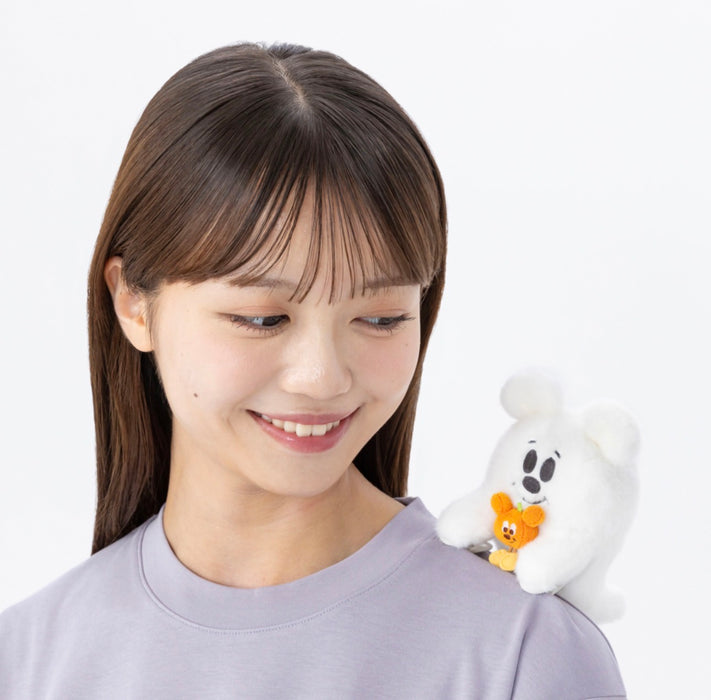 TDR - 2026 Disney Halloween x Mickey & Minnie Mouse 'Scared Ghost & Pumpkin Lantern Collection x Shoulder Plush Toy & Keychain (Release Date: Sept 15, 2026)