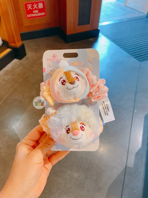 SHDL - Chip & Dale Cotton Candy Dreams Collection x Chip & Dale Plushy Hair Accessory Set