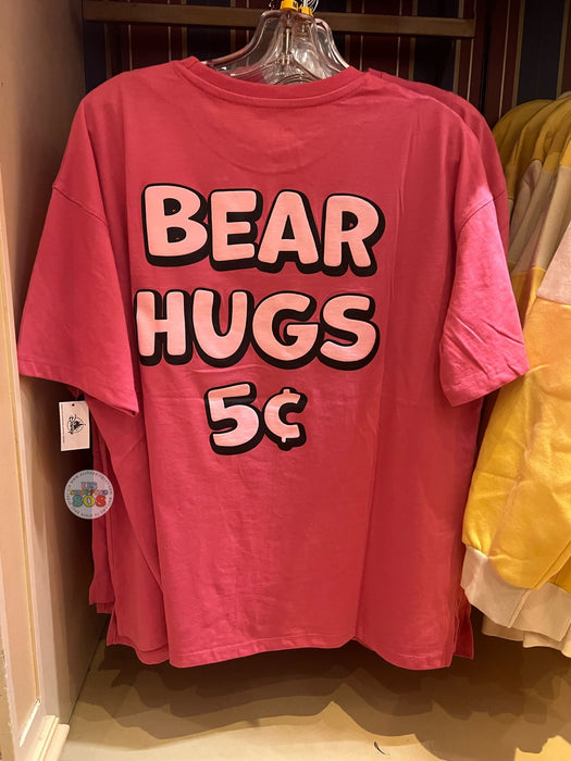DLR/WDW - Winnie the Pooh Cutie Ever - Pooh & Piglet Hug Pink T-shirt (Adult)