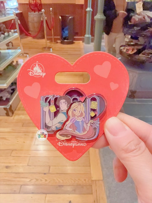 HKDL -"Manga Style" Flynn Rider & Rapunzel Pins Set