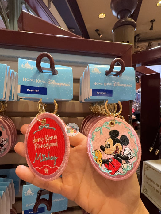 HKDL - 2026 Hong Kong Disneyland Embroidered Keychain x Mickey Mouse