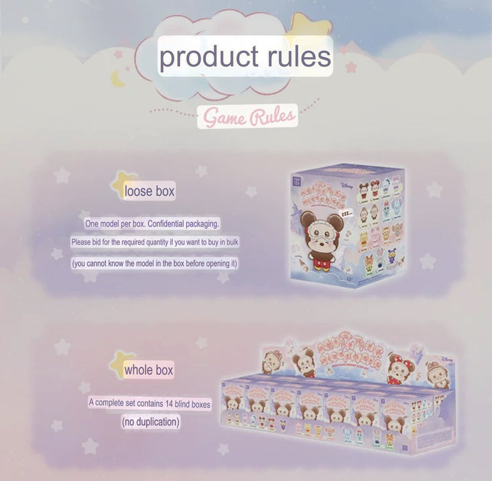 TOPTOY - Disney Friends Squinting Eyes Plush Keychain Blind Box