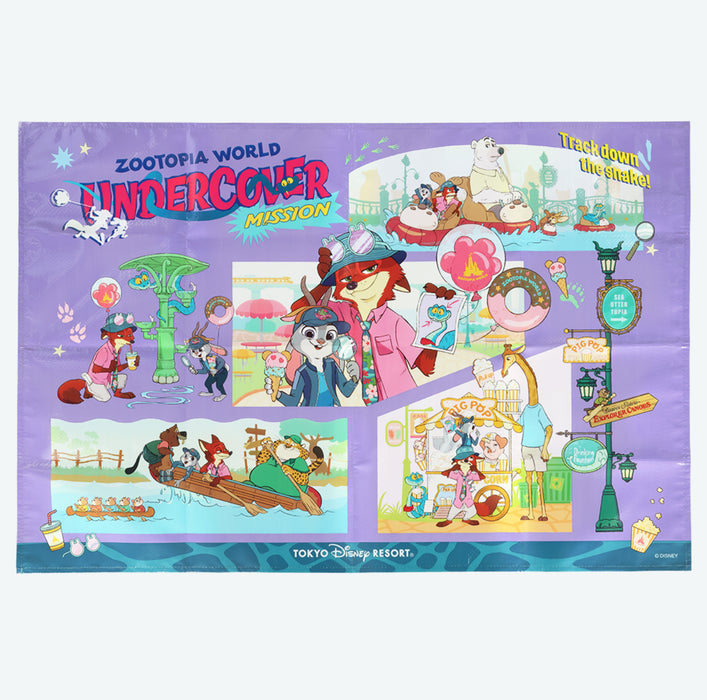 TDR - Zootopia World Undercover Mission Collection x Picnic Sheet & Eco Bag Set (Release Date: Nov 26, 2025)