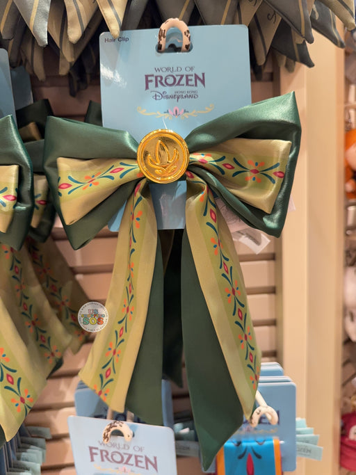 HKDL -  2026 World of Frozen Collection x Anna Ribbon Hair Clip