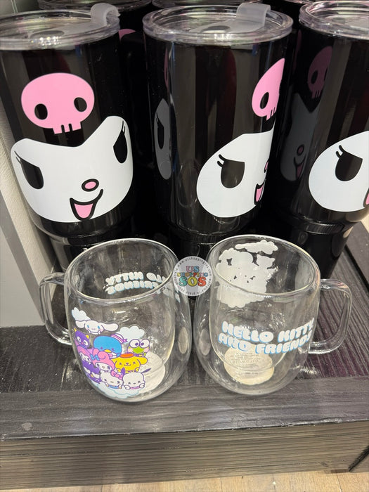 Universal Studios - Sanrio Hello Kitty & Friends Double-Wall Glass Mug