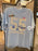 DLR/WDW - Marie Castle Monorail Park Logo Embroidered Baby Blue T-shirt (Adult)