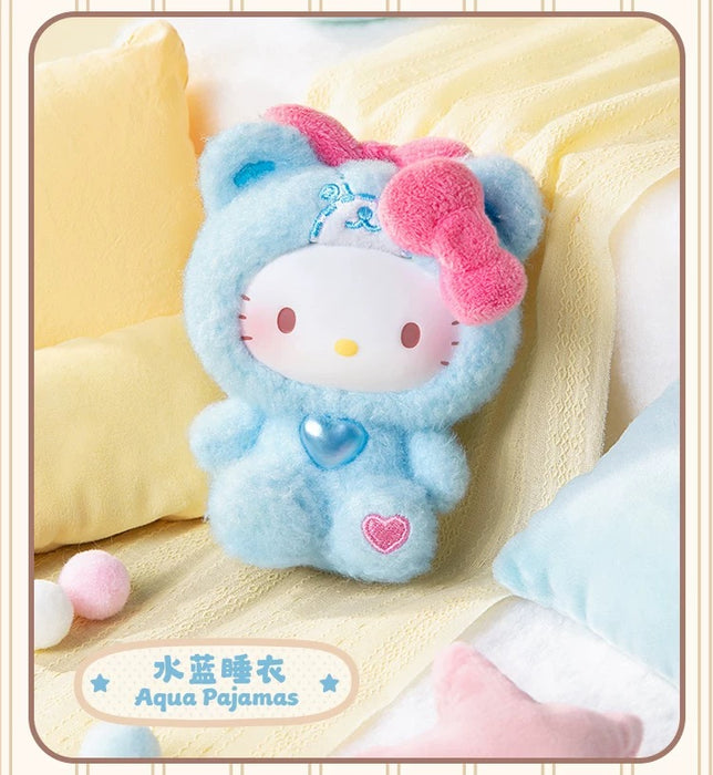 TOPTOY - Hello Kitty Teddy Pajamas Series Vinyl Plush Keychain Blind Box (Release Date: Sept 26, 2025)