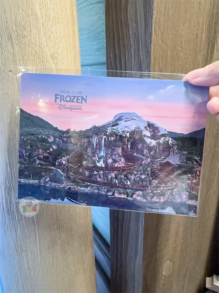 HKDL - World of Frozen 1st Anniversary x Post Card (Design A)