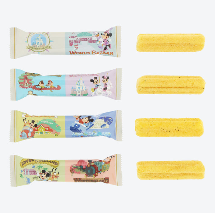 TDR - Tokyo Disney Resort "Park Map Motif" Collection - Corn Snack (Release Date: July 11, 2024)