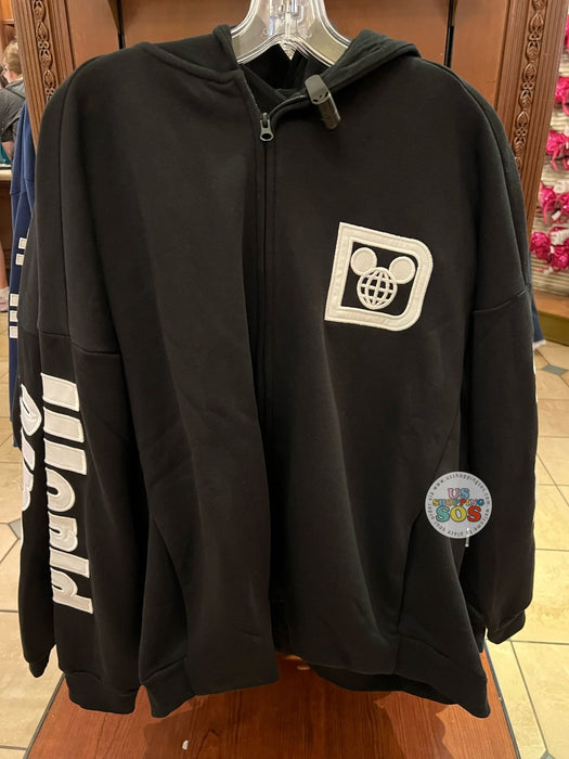 DLR/WDW - Castle Authentic Original Est Black Hoodie Jacket (Adult)