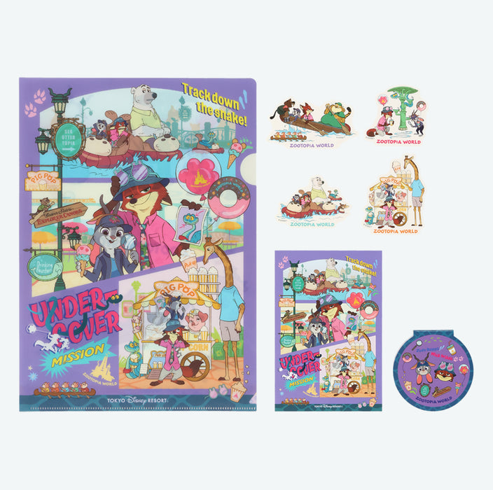 TDR - Zootopia World Undercover Mission Collection x Stationary Set (Release Date: Nov 26, 2025)